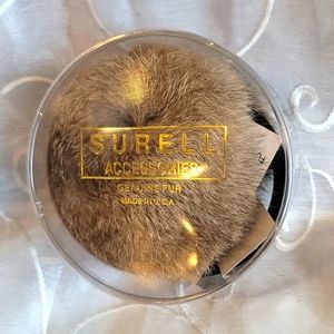 Lord & Taylor Surell NWT earmuffs, genuine rabbit fur.